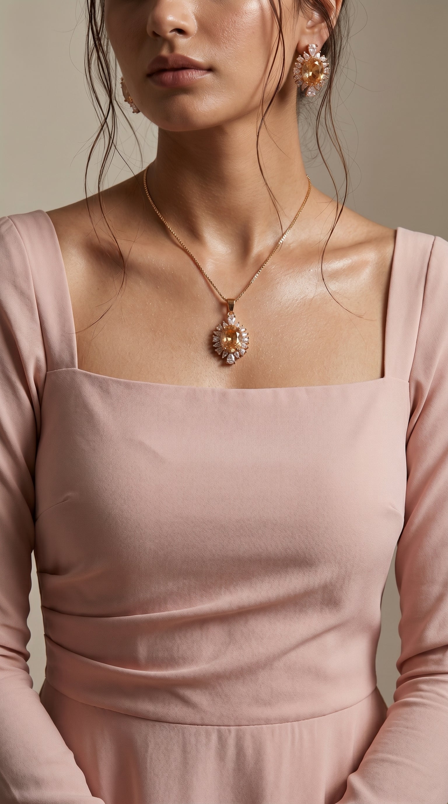 Neclace & Earning Ensemble