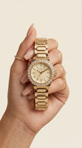 Radiant Sunburst Gold Jewel Watch