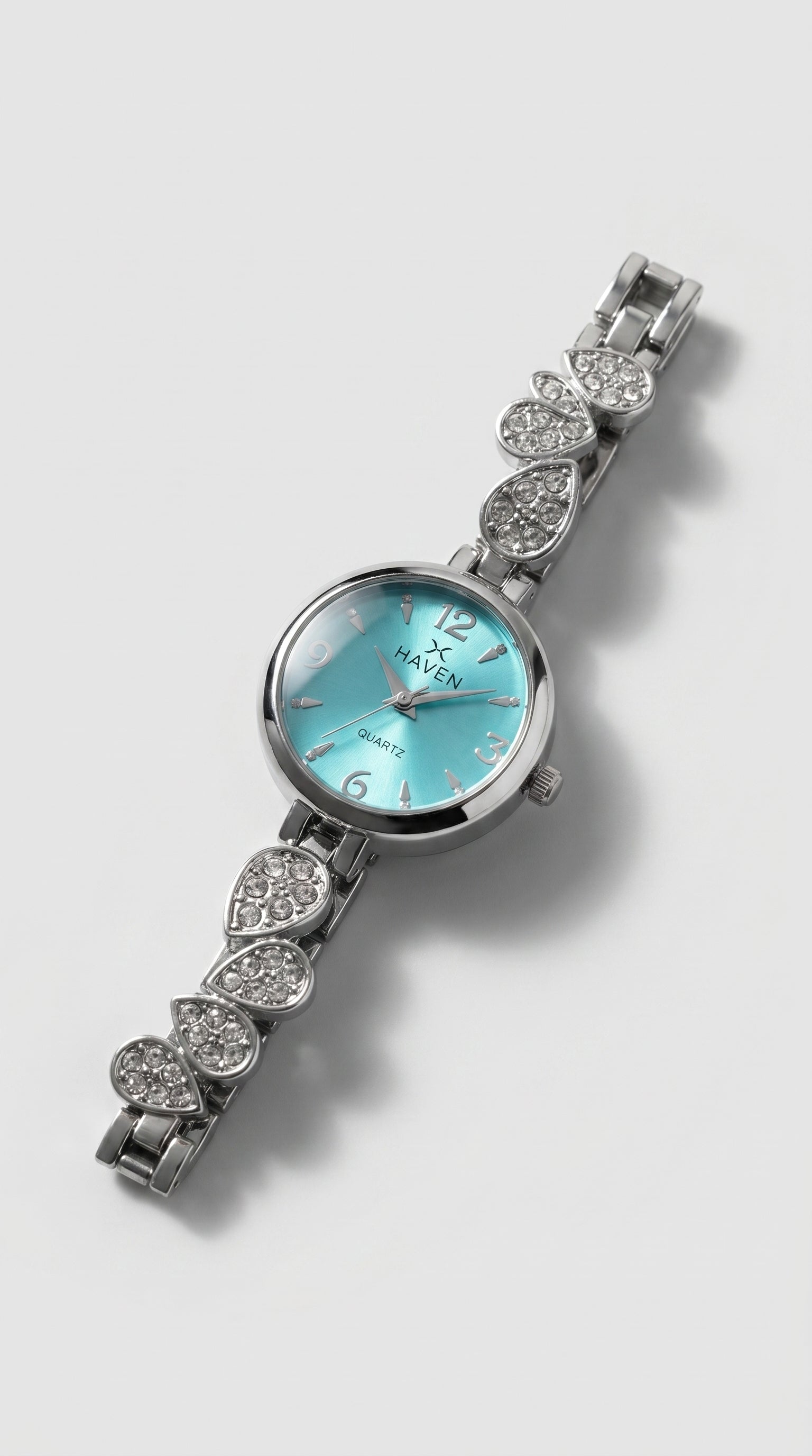 The Azure Teardrop Crystal Watch