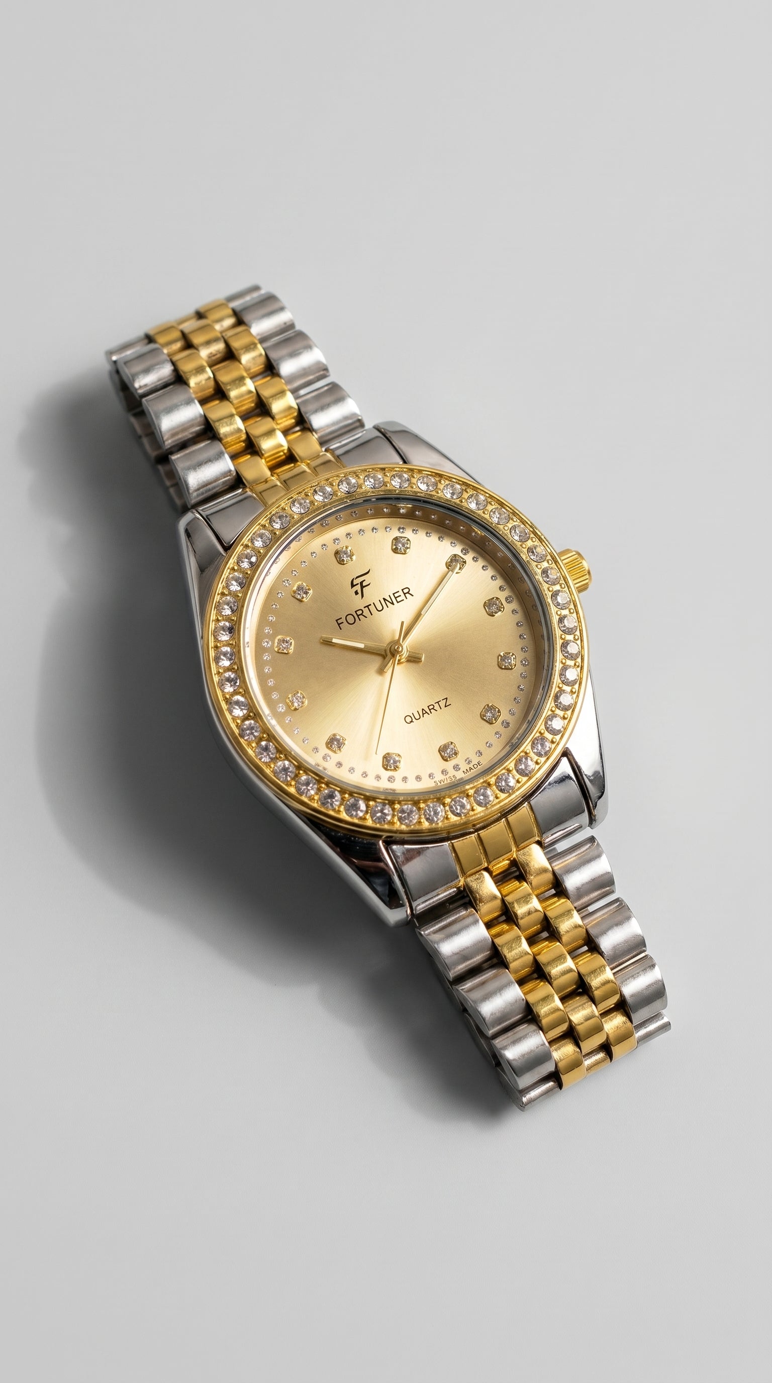 The Heritage Two-Tone Crystal Watch