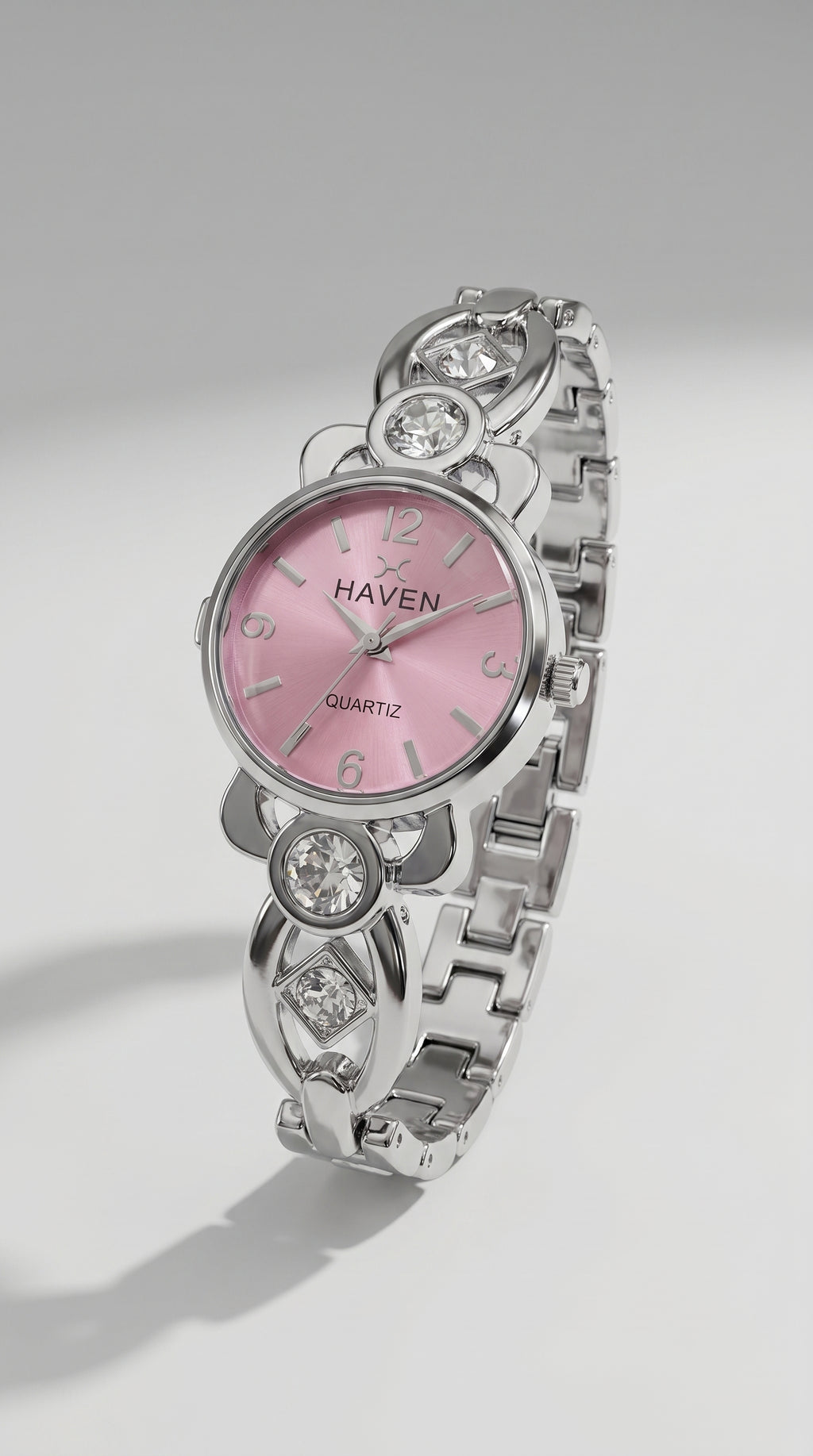 The Blush Rosé Crystal Watch for Women
