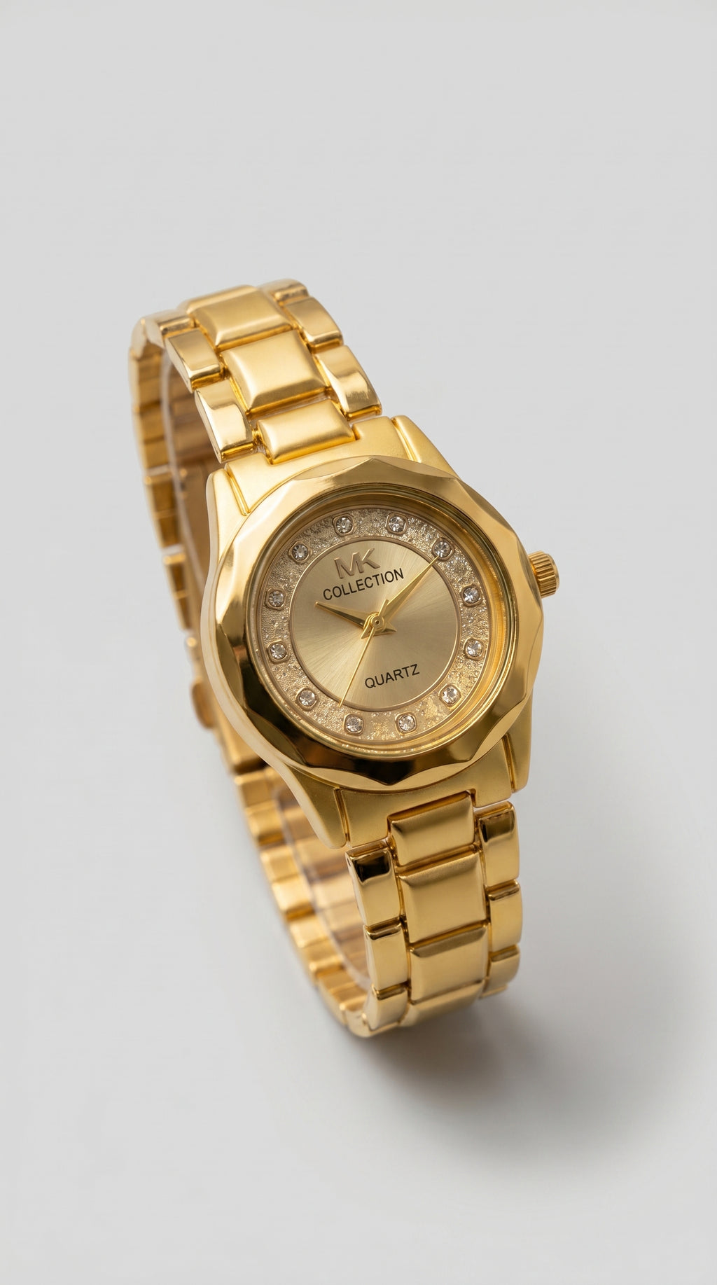 The Aurelia Gold Decagon Watch