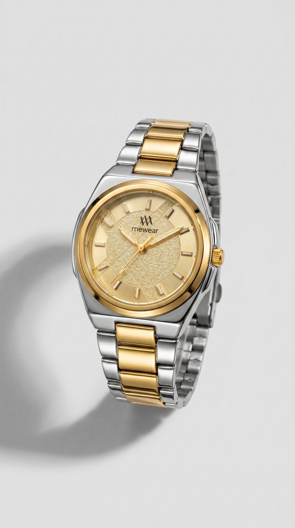 Timeless Two-Tone Executive Wristwatch