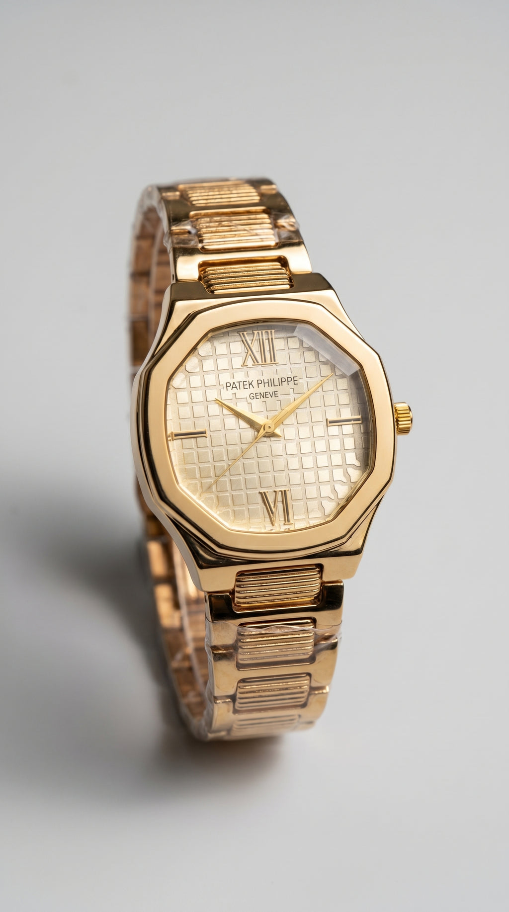 Vintage Octagon Rose Gold Watch