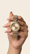 The Heritage Two-Tone Crystal Watch