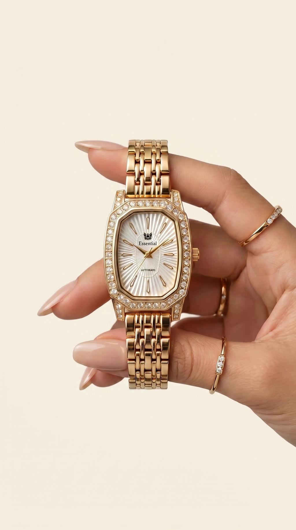 The Essential Radiant Octagon Women Wrist Watch